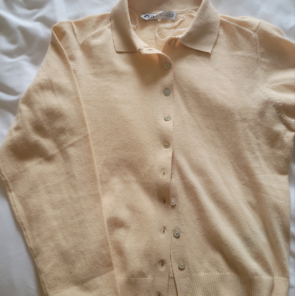 Zara Cream Cardigan